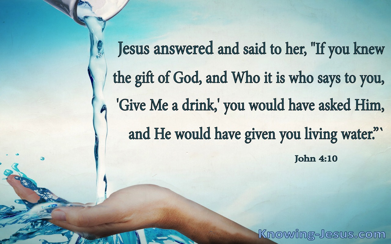 John 4:10 The Gift of God (white)